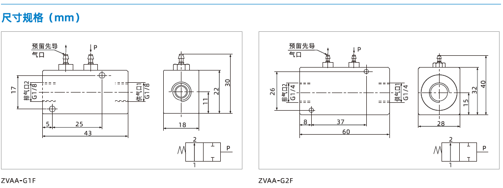 ZVAA系列-氣控閥