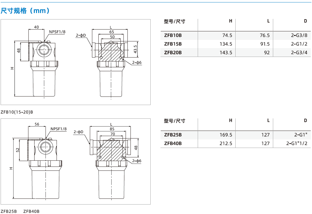  ZFB系列-通用型真空過(guò)濾器