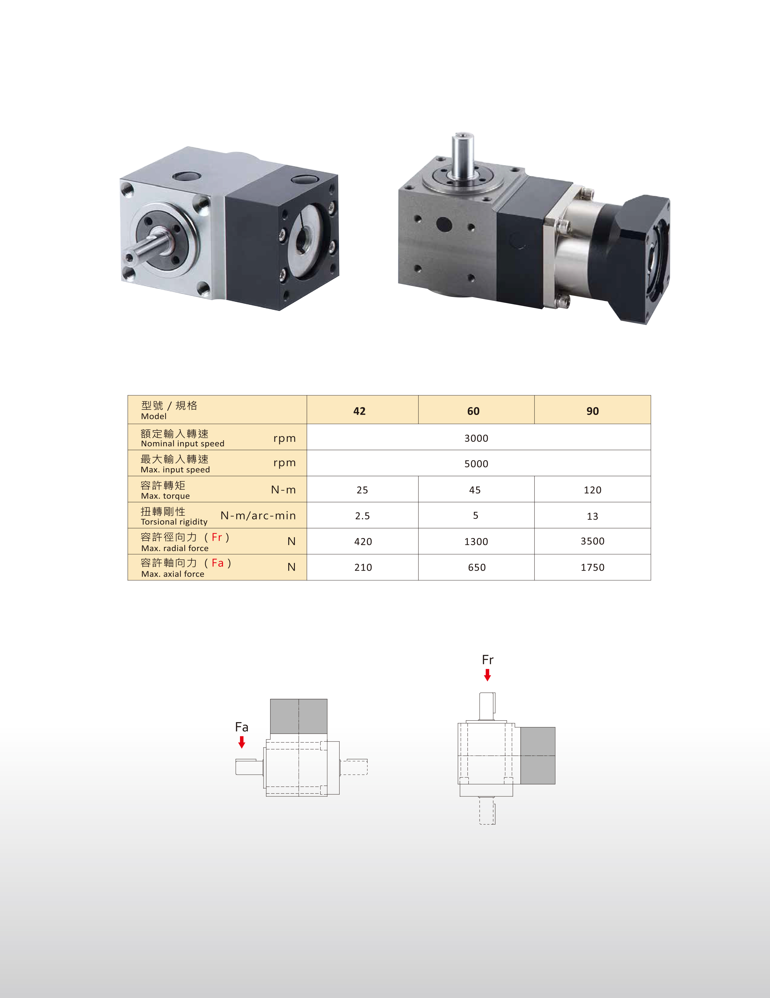 WR 直角減速機